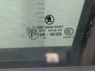 Дверь боковая (легковая) левая передняя, Skoda Superb 2008-2013