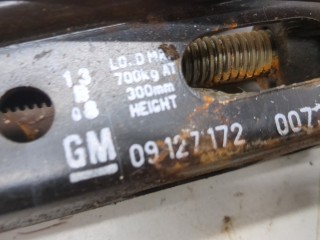 Домкрат, Opel Corsa 2006-2011