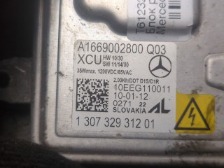 Блок розжига, ориг. номер A1669002800, Mercedes C W204 2011-2015