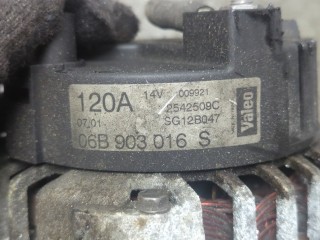 Генератор, ориг. номер 06B903019X, 06B903019BX, Audi A4 1999-2001
