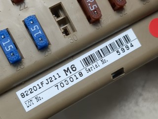 Блок предохранителей, ориг. номер 82201FJ211, Subaru Forester (S13)