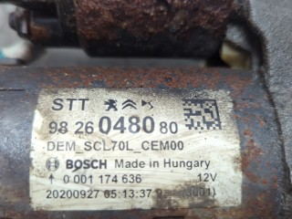 Стартер, ориг. номер 9826048080, 0001174636, Citroen Jumper (Relay)