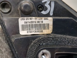 Зеркало боковое правое, ориг. номер 87620C6080, KIA Sorento UM