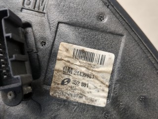 Зеркало боковое левое, ориг. номер 24439981, 13253333, Opel Vectra 1999-2002