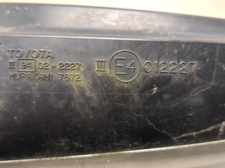 Зеркало боковое правое, Toyota Corolla 2002-2007