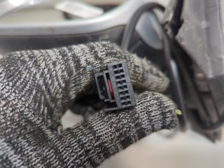 Зеркало боковое левое, ориг. номер 1K2857507BK, 1K0857537, 3C0857521B, Volkswagen Golf 1997-2006