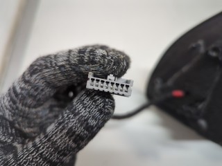 Зеркало боковое правое, ориг. номер 96373JD08E, 96301JD02A, 96365JD01A, Nissan Qashqai 2006-2010