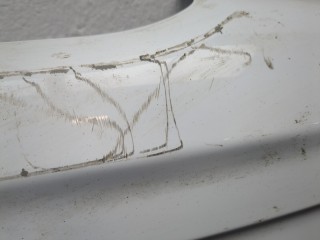 Дверь задняя (распашная) правая, ориг. номер 2180288, PDT11V40010AE, Ford Transit (Tourneo) Connect 2012-2018