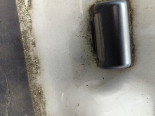 Дверь задняя (распашная) левая, ориг. номер 5175043, AT16V40011AB, Ford Transit Connect 2009-2013