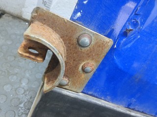 Дверь задняя (распашная) правая, ориг. номер 500334981, Iveco Daily 1999-2006