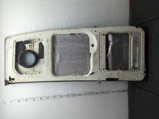 Дверь задняя (распашная) левая, ориг. номер 4776717, YC15V40011TN, Ford Transit 1995-2003