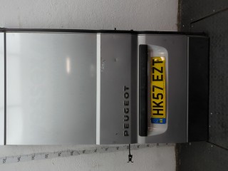 Дверь задняя (распашная) левая, ориг. номер 8702A3, Peugeot Boxer 2006-2014