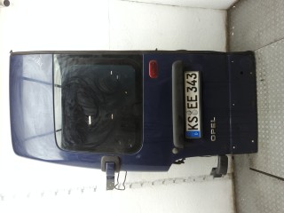 Дверь задняя (распашная) левая, ориг. номер 93181785, 93191930, Opel Movano 2003-2010
