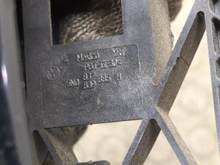 Ручка двери наружная правая задняя, ориг. номер 5N0839885H, 1K8837206F, Volkswagen Passat 7 Америка