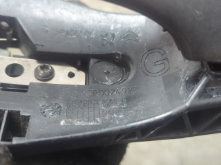 Ручка двери наружная левая передняя, ориг. номер 98029781XT, Citroen C4 Grand Picasso 2013-2016