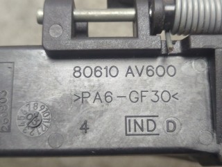 Ручка двери наружная правая передняя, Nissan Primera P12 2001-2008