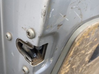 Ручка двери наружная левая задняя, ориг. номер 826069199R, Renault Trafic 2006-2014