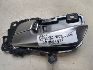 Ручка двери салона левая передняя, ориг. номер 82610C6000SA1, KIA Sorento UM