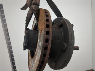 Ступица (кулак, цапфа) правая передняя, ориг. номер 7189272, Iveco EuroCargo 2