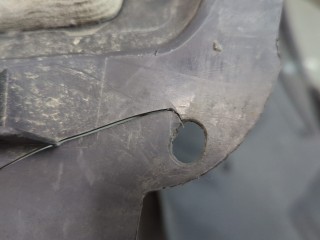 Защита арок (подкрылок) левая передняя, ориг. номер DS7Z16103A, Ford Fusion