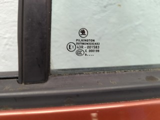 Дверь боковая (легковая) левая задняя, ориг. номер 5J9833055, Skoda Fabia 2007-2010