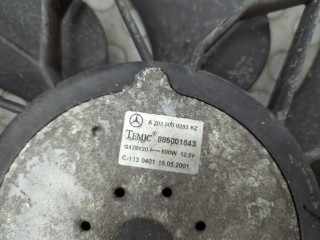 Вентилятор радиатора, Mercedes C W203 2000-2004