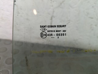 Стекло боковой двери левое заднее, ориг. номер 823015497R, Dacia Sandero 2012-2016