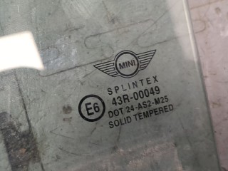 Стекло боковой двери левое переднее, ориг. номер 51337130909, 7130909, Mini Cooper (R50 / 53) 2000-2004