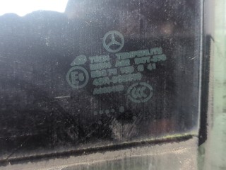 Стекло боковой двери левое заднее, ориг. номер A1647350510, Mercedes GL-Класс 2006-2009