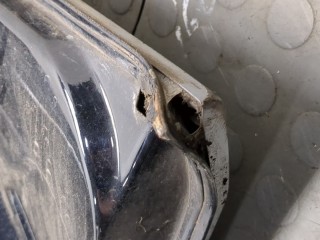 Стекло боковой двери левое переднее, Mitsubishi Outlander 2002-2009