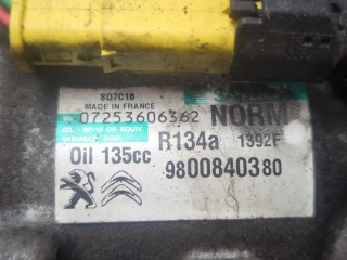 Компрессор кондиционера, ориг. номер 648769, Peugeot 508 2010-2014