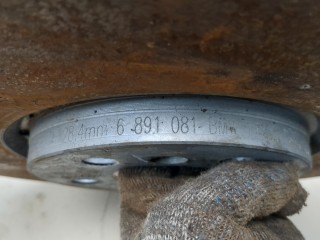 Диск тормозной передний, ориг. номер 34106891081, BMW X1 U11, U12