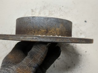 Диск тормозной задний, ориг. номер 1K0615601AB, Volkswagen Golf 6 2008-2012