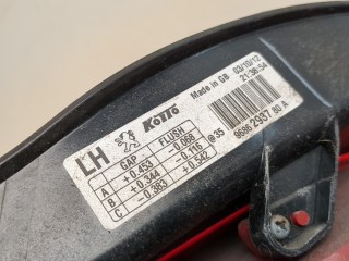 Фонарь (задний) левый, ориг. номер 9686293780, Peugeot 508 2010-2014