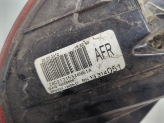 Фонарь (задний) правый, ориг. номер 13314051, 1222424, Opel Astra 2006-2014