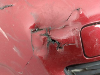Фара противотуманная (галогенка) правая, Citroen C4 2004-2014