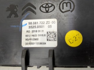 Переключатель отопителя (печки), ориг. номер 98081722ZD, Citroen Jumpy (SpaceTourer)