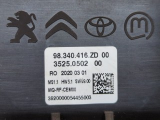 Переключатель отопителя (печки), ориг. номер 98340416ZD, Citroen Jumpy (SpaceTourer)