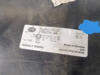 Фара (передняя) левая, ориг. номер 21554773, 1LL01117123, Renault D