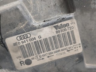Фара (передняя) правая, ориг. номер 8E0941004G, Audi A4 2000-2006