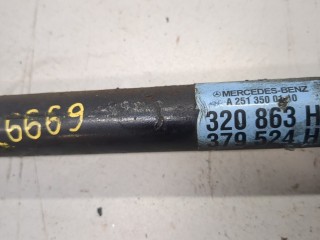Полуось (приводной вал, шрус) левая задняя, ориг. номер A2513500110, Mercedes R W251