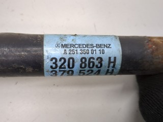 Полуось (приводной вал, шрус) левая задняя, ориг. номер A2513500110, Mercedes R W251