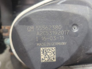 Заслонка дроссельная, ориг. номер 55559325, Opel Zafira B 2008-2014