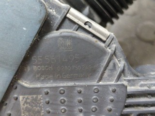 Заслонка дроссельная, Opel Astra 2006-2014