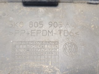 Юбка бампера нижняя левая передняя, Volkswagen Golf 6 2008-2012