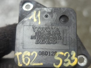 Измеритель потока воздуха (расходомер), Toyota Yaris 2005-2009