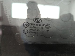 Стекло кузовное боковое левое заднее, ориг. номер 878102P200, KIA Sorento XM