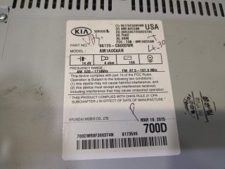 Магнитола, ориг. номер 96170C6000WK, KIA Sorento UM