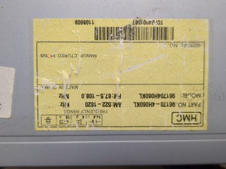 Магнитола, ориг. номер 961704H060, Hyundai H-1 Starex