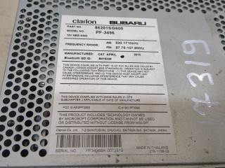 Магнитола, ориг. номер 86201SG600, Subaru Forester (S13)